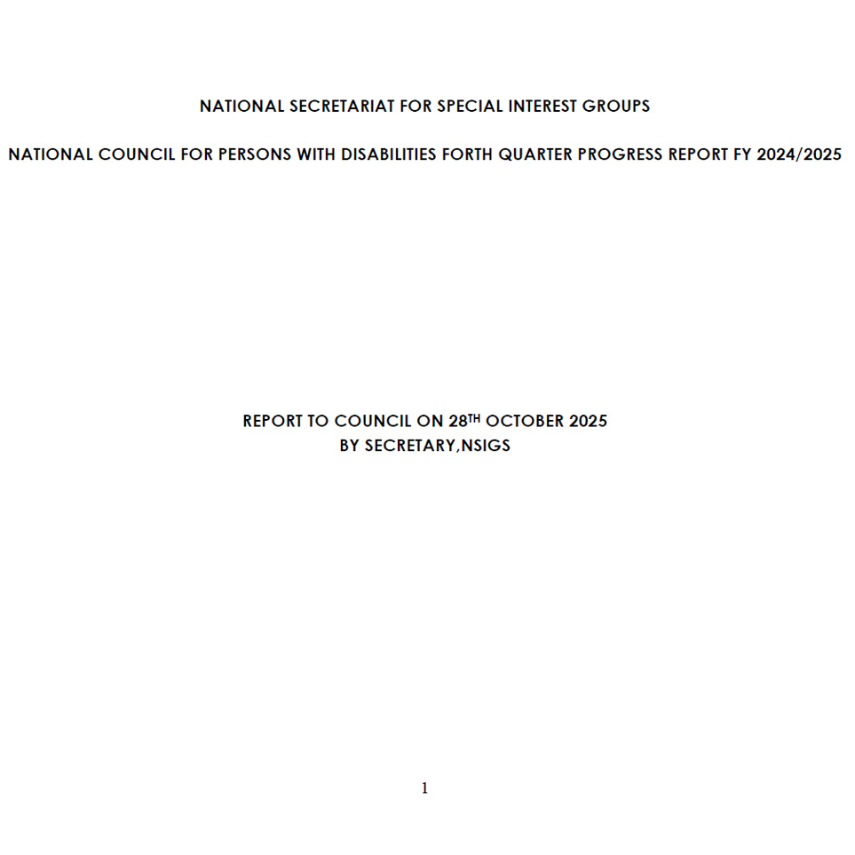 NCPD 4th quarter progress report sept 2025